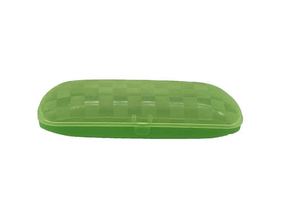 Green Purple Glasses Packing Plastic Spectacle Case
