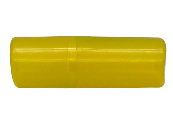 Yellow Translucent Plastic 15.5cm Custom Glasses Cases