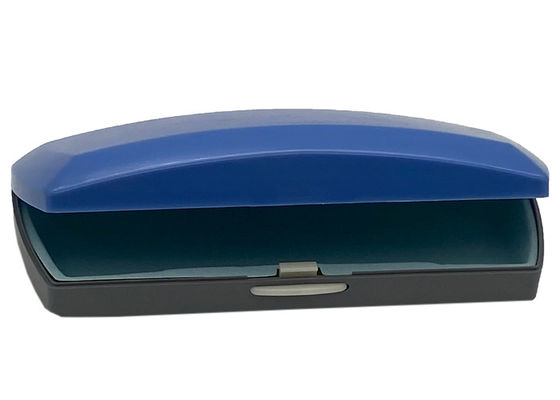 Blue ABS Plastic Reading Glasses Case Various Patterns