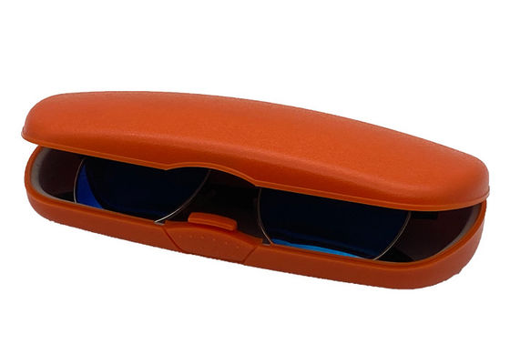 Multi Color Plastic Glasses Case , Personalized Sunglasses Case