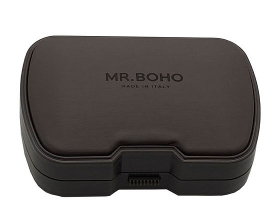 Plastic Custom Logo Glasses Case For Foldable Reading Glasses