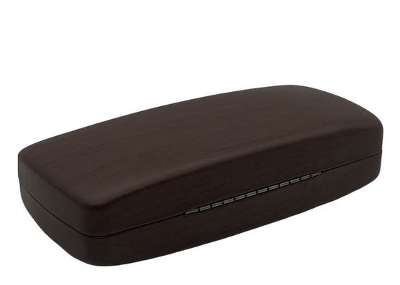 Leather Wrapped Hard Iron Glasses Case For Sunglasses