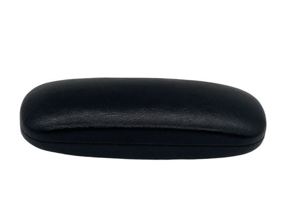 Black Clamshell Hard Metal Sunglass Case 160x64x41mm