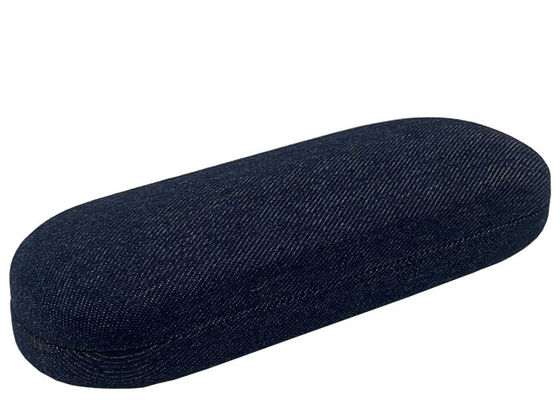 Hard Fabric Thin Reading Cuboid 161MM Metal Glasses Case