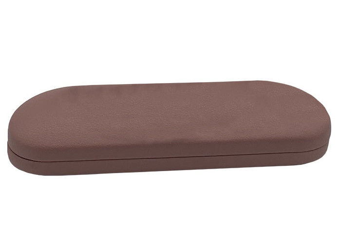 Clamshell Slim Metal Glasses Case , Slim Reading Glasses Metal Case